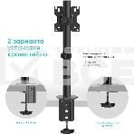 Кронштейн ONKRON D101E для монитора 13'-34' настольный, черный, фото3