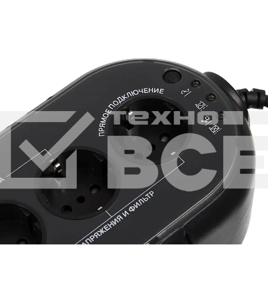 Источник бесперебойного питания Powercom WOW 850U 425Вт 850ВА черный