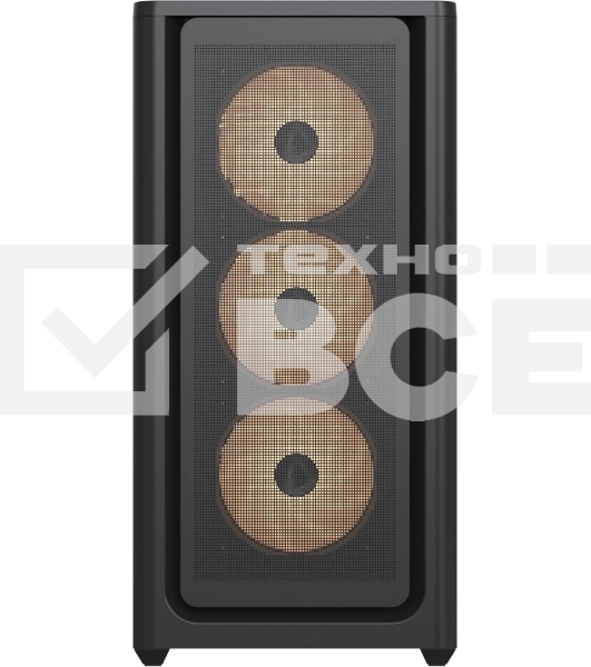 Компьютерный корпус Aerocool \ Formula V Line Air Power G9 DUO PA Black, ATX, TYPE-C*1, USB3.0*2, MESH/GLASS FRONT PANEL, FRONT 3x PERFORMANCE ARGB, REAR 1x PERFORMANCE ARGB