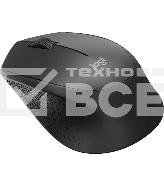 Мышь беспроводная Logitech M280 черный, 1000 dpi, радиоканал, USB, кнопки - 3