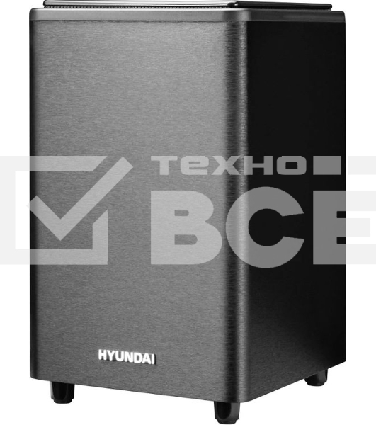 Микросистема Hyundai H-HA650 черный 150Вт FM USB BT SD/MMC/MS