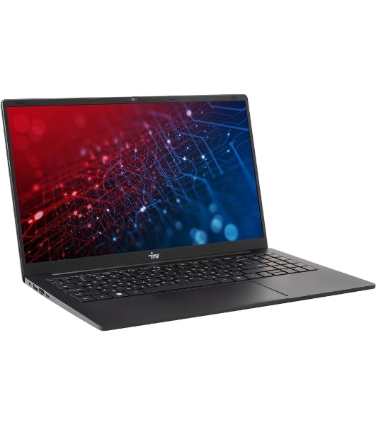 Ноутбук IRU Strato 15ALID4/15.6'/IPS/Intel Core i5 13500H/16Gb 512Gb SSD/Intel UHD Graphics/Windows 11 Pro/черный/2.2kg