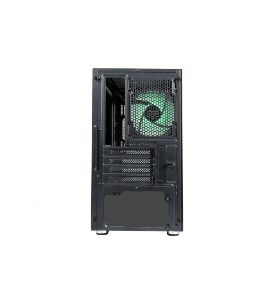 Компьютерный корпус mATX Eurocase M08 ARGB черный без БП закаленное стекло USB 3.0