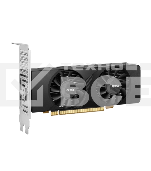Видеокарта MSI RTX3050 LP 6G OC NVIDIA GeForce RTX 3050 6Gb 128bit PCI-E 4.0 GDDR6 1492/14000 HDMIx2 DPx1 HDCP Ret low profile