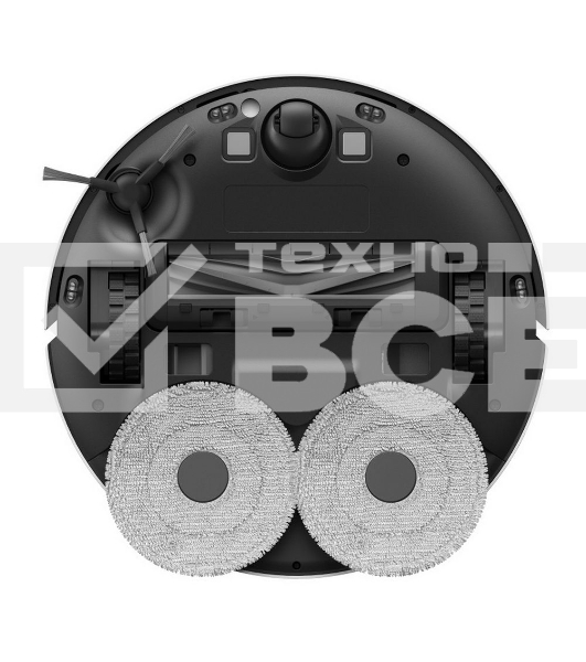 Робот-пылесос DreameBot L10S Plus белый/черный, 75 Вт, 5200 мАч Li-Ion, уборка влажная/комбинированная/сухая, пылесборник контейнер 0.35 л