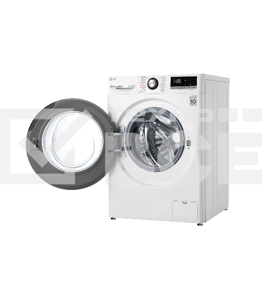 Стиральная машина LG TW4V3RS6W белый, загрузка фронтальная 10,5 кг, 1400 об/мин., класс: А