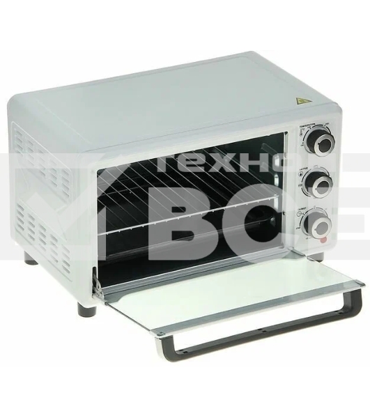 Мини-печь Sakura SA-7000WP 27л, духовка 1500Вт, механ.управление, белый