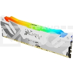 Оперативная память Kingston Fury Renegade, DDR5, 16GB (1x16GB), 6800MHz, CL36, с радиатором, RGB, белый, фото3