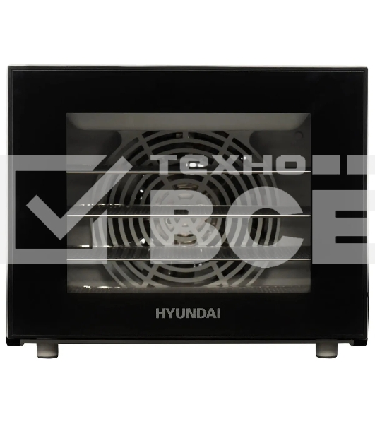 Сушка для фруктов и овощей Hyundai HYFD-1204 8под. 400Вт черный