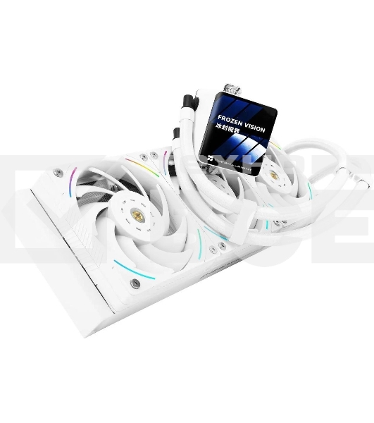 Система водяного охлаждения Thermalright Frozen Vision 360 ARGB Soc-AM5/AM4/1151/1200/2066/2011/1700 белый 4-pin 27dB Al LCD Ret (F-VISION-360-WH)