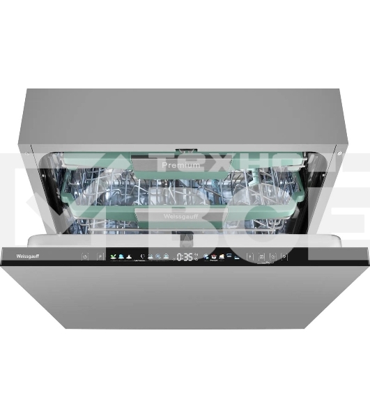 Встраиваемая посудомоечная машина Weissgauff BDW 6140 Real Touch DC Inverter Timer Floor