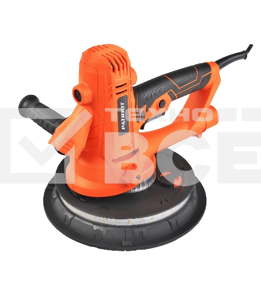 Прямошлифовальная машина (гравер) Patriot Expert WS 180 L, 800Вт, 2300 об/мин, d 180 мм, подсветка, (бетон, гипсокартон)