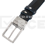 Ремень мужской Piquadro Blue Square CU2619B2/NBLU2, черный/темно-синий, натур.кожа, фото12