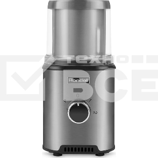 Кофемолка Rondell RDE-1150 (MC) серебро/черный