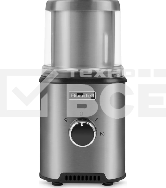 Кофемолка Rondell RDE-1150 (MC) серебро/черный