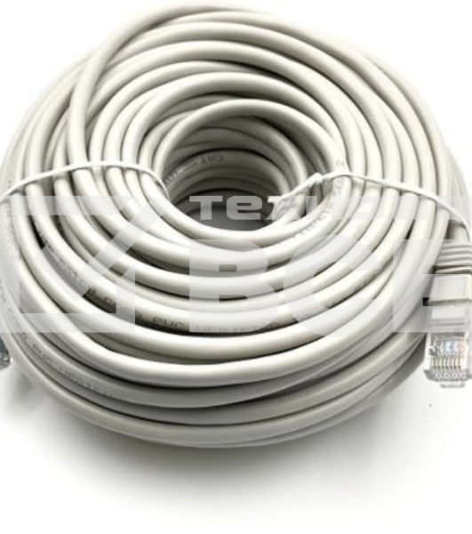 Патч-корд Buro UTP-5E-30M-G-LSZH серый UTP cat.5E RJ-45 (m)-RJ-45 (m) 30м
