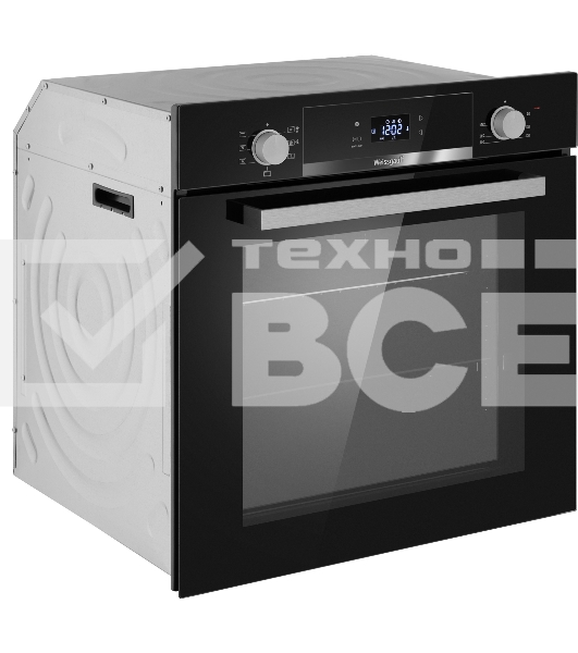 Духовой шкаф электрический Weissgauff EOV 291 PDBS черный