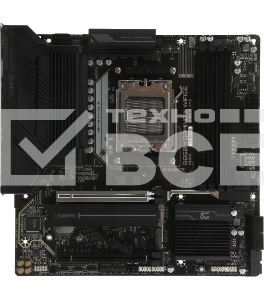 Материнская плата Gigabyte B850M GAMING X WIFI6E, Socket AM5, AMD B850, 4xDDR5, 4xSATA, 2xM.2, 1xPCI-E 5.0 x16, 1xPCI-E 3.0 x4, 1xHDMI, 2xDP, 1x 2.5Gb LAN, 1xUSB-C 3.2 Gen 2, 1xUSB-A 3.2 Gen 2, 2xUSB-A 3.2 Gen 1, 4xUSB-A 2.0, 3x3.5 мм, 7.1, Micro-ATX