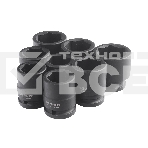 Набор ударных торцовых головок PATRIOT ISP 34, кейс, Cr-Mo, 8 пред., фото2