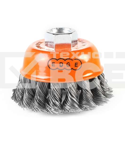 Щетка чашеобразная витая (65 мм; М14) EDGE by PATRIOT 813010005