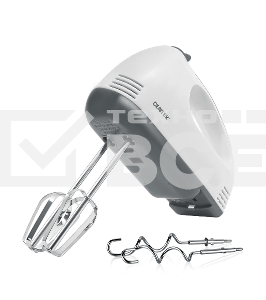 Миксер CENTEK CT-1111 белый/серый
