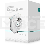 Устройство охлаждения(кулер) Deepcool AK400 Digital SE Wh ARGb Soc-AM5/AM4/1200/1700/1851 белый 4-pin 19-28dB Al+Cu LCD 220W 812gr Ret (R-AK400-WHADMN-GJD), фото2