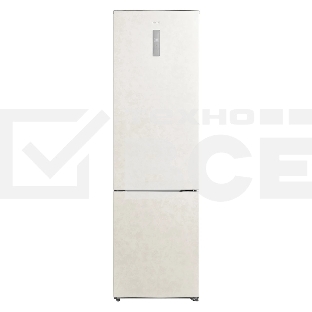 Холодильник Centek CT-1723 бежевый двухкамерный 254/85 л морозилка снизу, No Frost