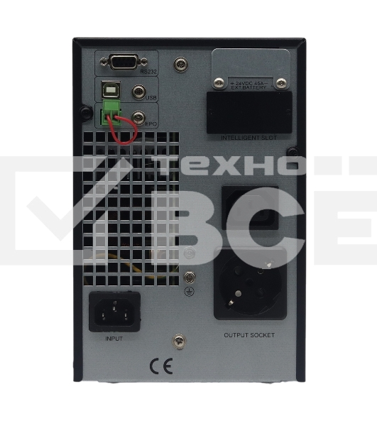 Источник бесперебойного питания ИБП Raskat HSIO-1000VA 1000ВА, 900Вт, 1xCEE7, 1xIEC320, USB type-B, 2xRJ-45, 1xRS232