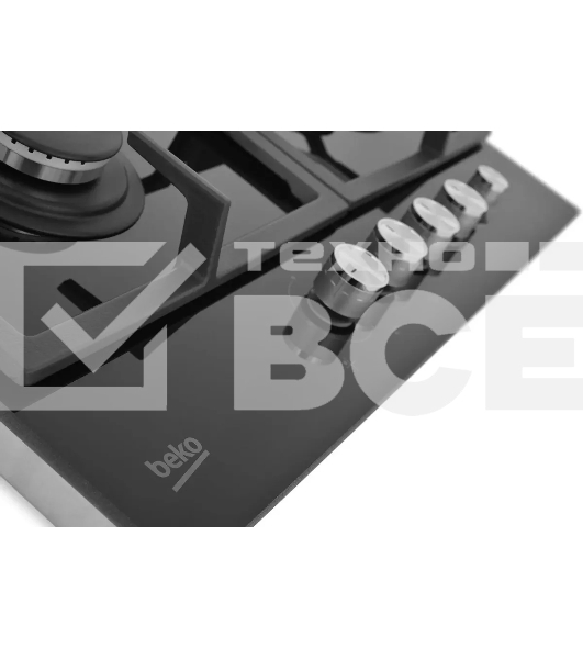 Газовая варочная панель Beko HILG64235S черный