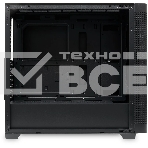 Компьютерный корпус без блока питания Case HSPD M740, Mesh Mid Tower, черный, TG, 0.6 SPCC, no fans, E-ATX, ATX, mATX, mITX, 170/400/200мм, 4x2.5