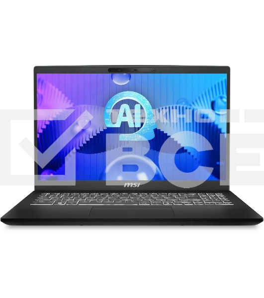 Ноутбук MSI Modern 15 H AI C1MTG-084US Ultra 9 185H 32Gb SSD 1Tb Intel UHD Graphics 15.6