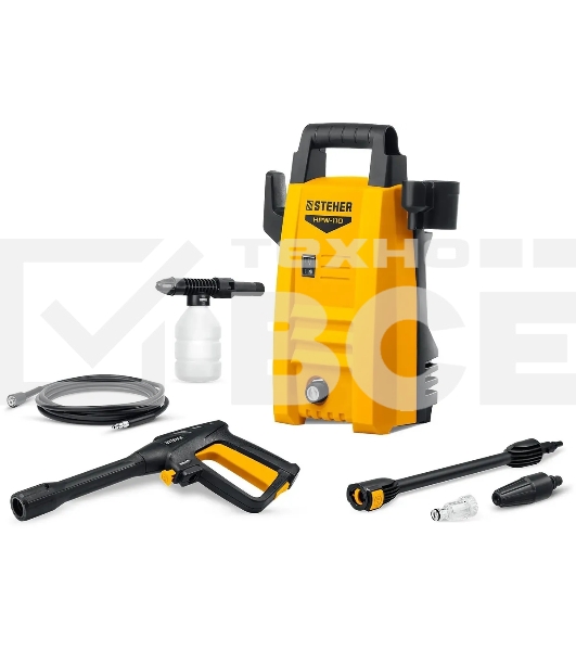 Мойка высокого давления STEHER 110 Атм, 1400 Вт