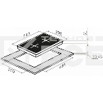 Газовая варочная панель Maunfeld EGHE.32.63CB/G, фото2