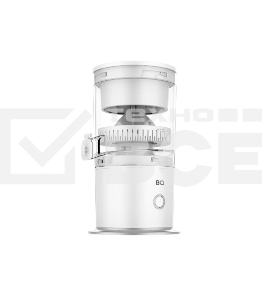 Соковыжималка BQ J3000 белый, цитрусовая, 45 Вт, 200 мл, механическое