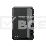 СХД настольное исполнение Synology 2BAY NO HDD DS225+, фото5