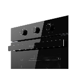 Духовой шкаф Kuppersberg HO 603 Black Glass, High-Tech, 78 л, поворотное управление, таймер, 6 режимов, макс. температура 310 градусов, энергоэффективность А, цвет черный, цвет фурнитуры черный, фото5