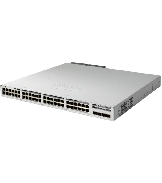 Коммутатор Cisco Catalyst C9300L-48P-4X-E, 48×1 Гбит/с, 4×10 Гбит/с SFP+