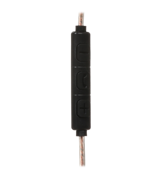 Гарнитура внутриканальные Fiio JD10 Type C 1.2м прозрачный/черный проводные крепление за ухом (80004221)