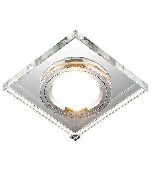 Встраиваемый точечный светильник Ambrella Light 8170 CL хром MR16 D90 mm