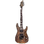 Электрогитара SCHECTER OMEN ELITE-6 FR CHAR - электрогитара 6-струнная, Charcoal (CHAR) - древесный, фото 1