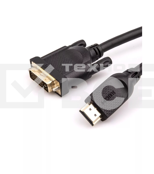 Кабель HDMI AM/DVI(24+1)M, 1.8м, CU, 1080P@60Hz, 2F, VCOM <CG484GD-1.8M>