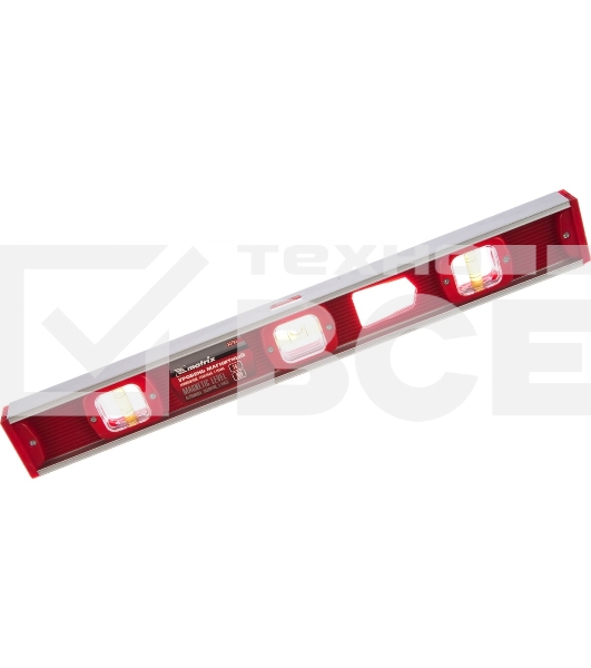 Уровень магнитный Matrix, 460 мм, 3 глазка