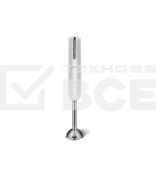 Блендер Blackton Bt HB401P белый. Мощность 900 Вт, 3 в 1: блендер, миксер, измельчитель