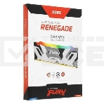 Оперативная память Kingston Fury Renegade, DDR5, 96GB (2x48GB), 6000MHz, CL32, с радиаторами, cеребристый/черный, фото8