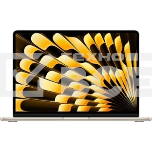 Ноутбук APPLE MacBook Air 13 Starlight (M3/8Gb/512Gb SSD/MacOS) ((MRXU3ZP/A)) нужен переходник на EU