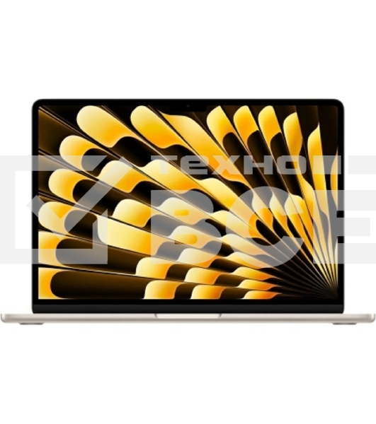Ноутбук APPLE MacBook Air 13 Starlight (M3/8Gb/512Gb SSD/MacOS) ((MRXU3ZP/A)) нужен переходник на EU