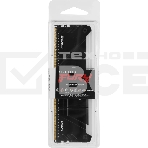 Оперативная память Kingston Fury Beast, DDR4, 32GB (1x32 GB), 2666 MHz, CL16, с радиатором, RGB, чёрный, фото5