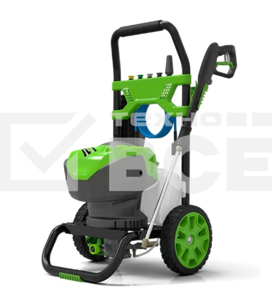Мойка высокого давления электрическая GreenWorks GDPW-Semi-P15 180 bar (5106007)