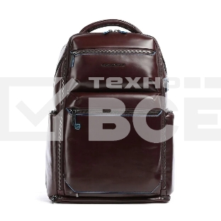 Рюкзак мужской Piquadro Blue Square CA6592B2BM/MO, кожа, красное дерево