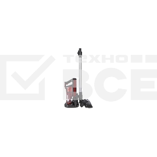 Пылесос вертикальный Blackton Bt VCA1401B красный, питание от аккумулятора, 120 Вт, уборка сухая, пылесборник 0.6 л, работа от АКБ max 40 мин